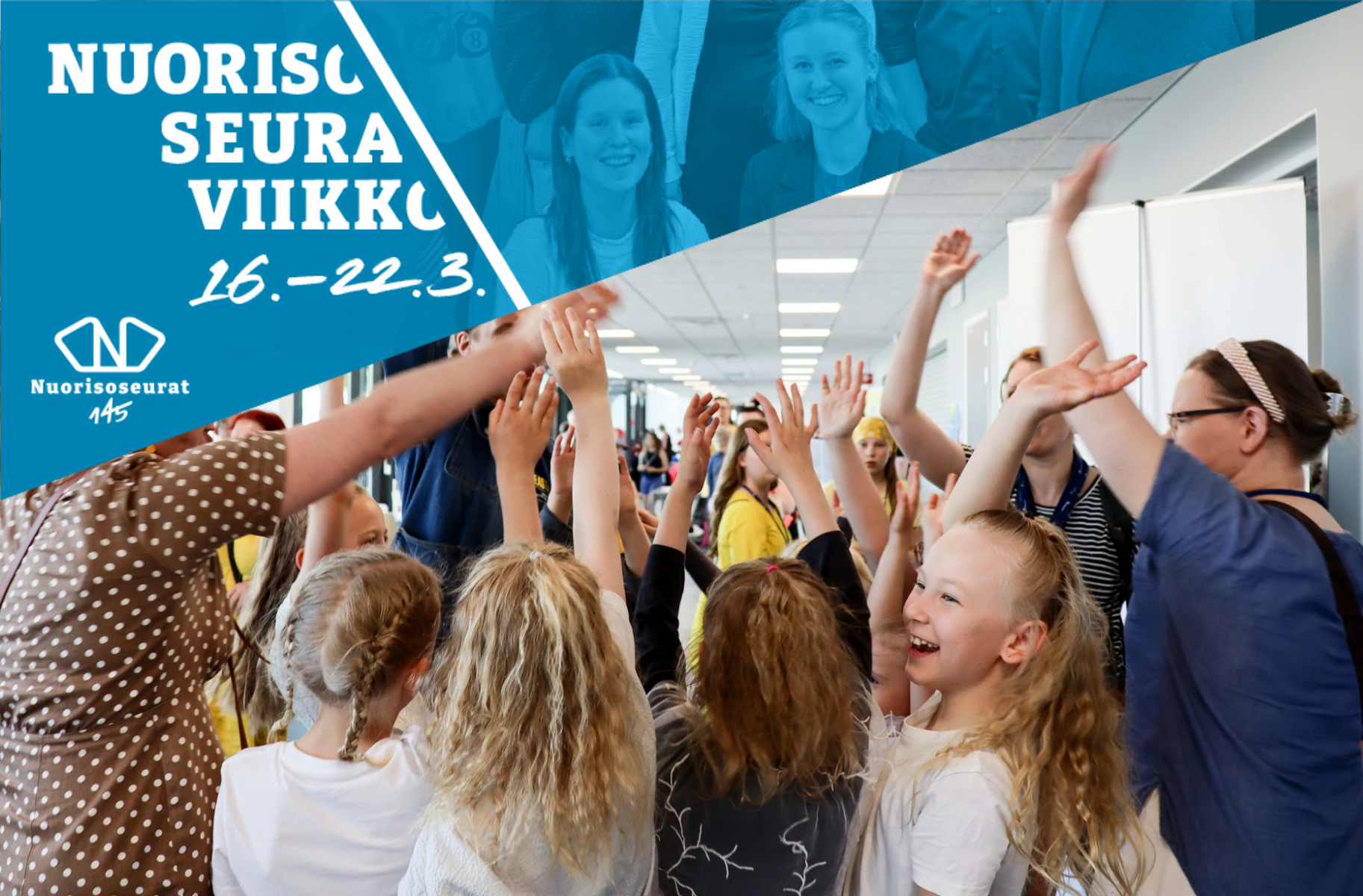 Nuorisoseuraviikko tulee taas – ota osaa juhlintaan!